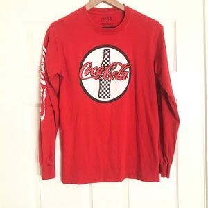 Vintage Style Coca Cola Long Sleeves Shirt
